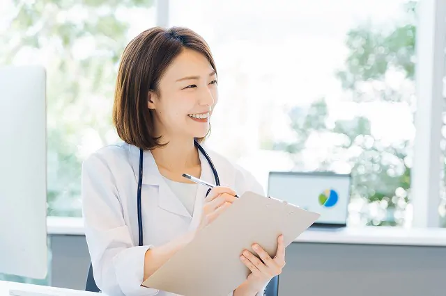 女性医師による内視鏡検査に対応